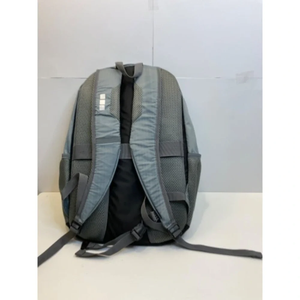 Buxton Backpack Unisex Grey Black Green Excellent Bungee‎ Mesh Pockets Padded